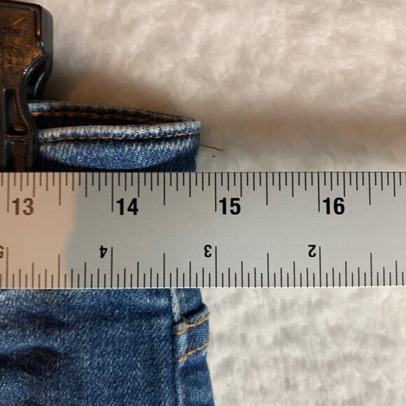 Pilcro and the Letterpress Women's Mid-rise Straight Parallel Jeans Size 28 9524 - Picture 7 of 15